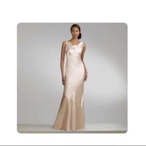 Isaac Mizrahi Silk Charmeuse Cowl Neck Sheath